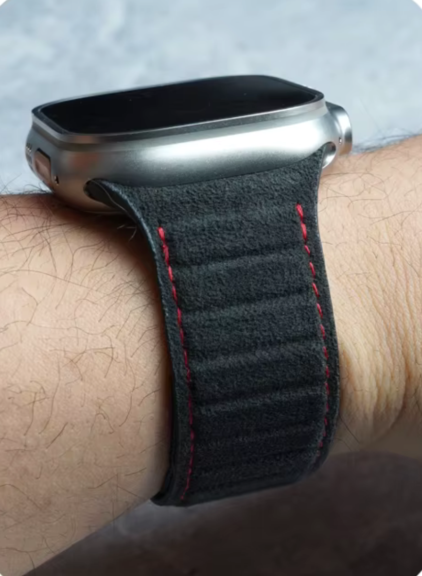 Alcantara Apple Watch Armbänder magnetisch