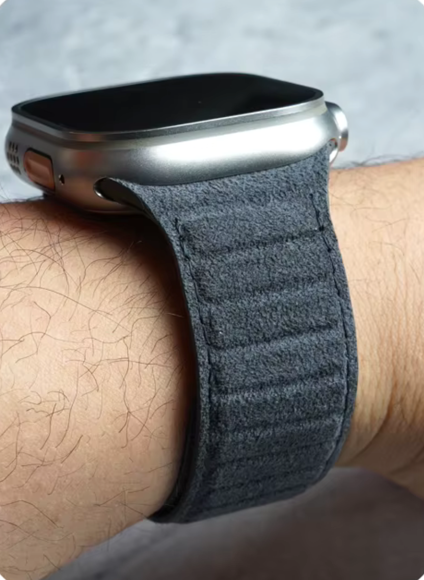Alcantara Apple Watch Armbänder magnetisch