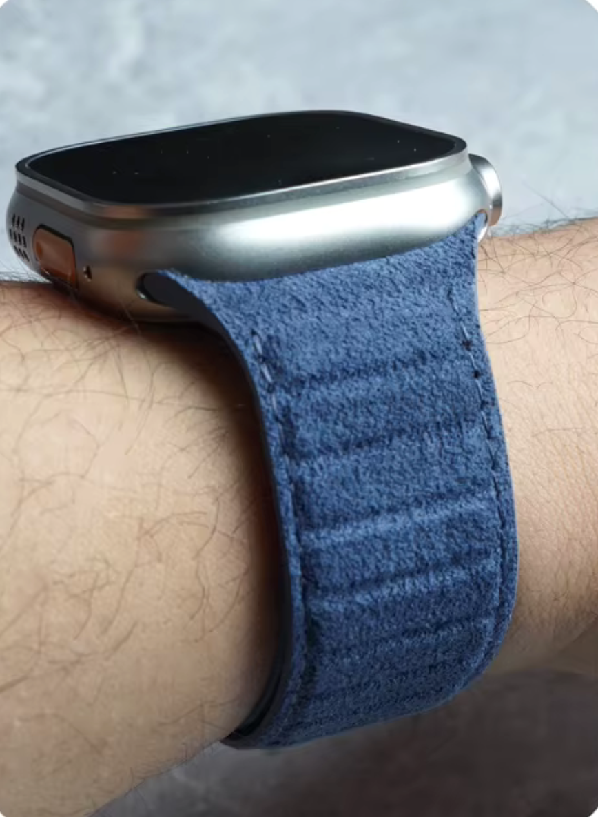 Alcantara Apple Watch Armbänder magnetisch