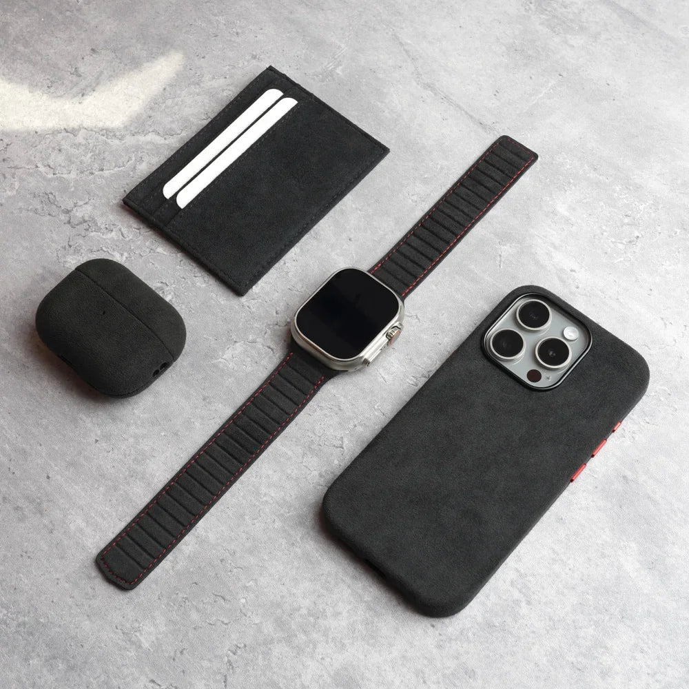Alcantara Apple Watch Armbänder magnetisch