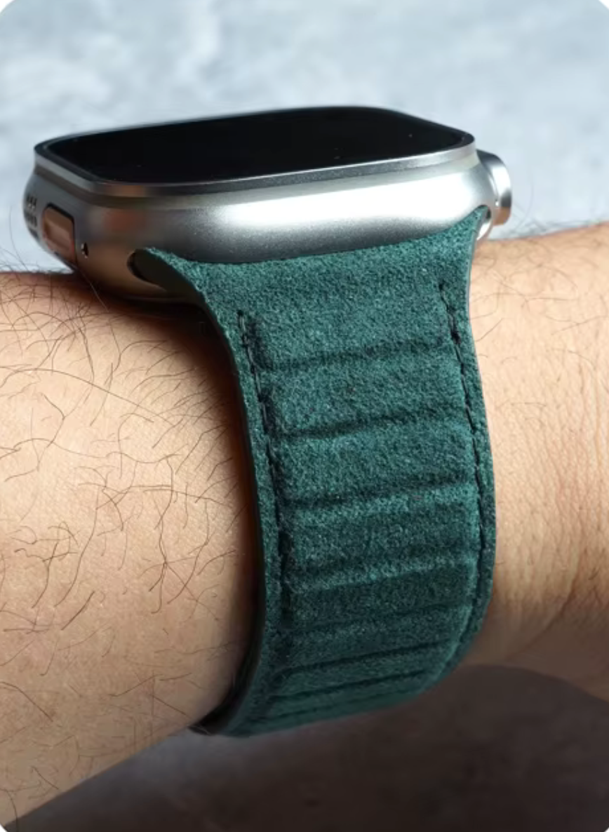 Alcantara Apple Watch Armbänder magnetisch