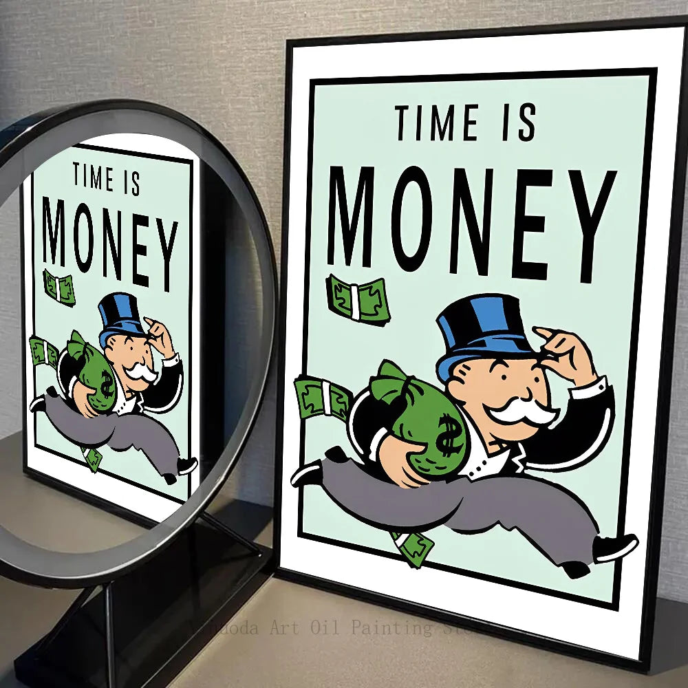 Wandposter Monopoly