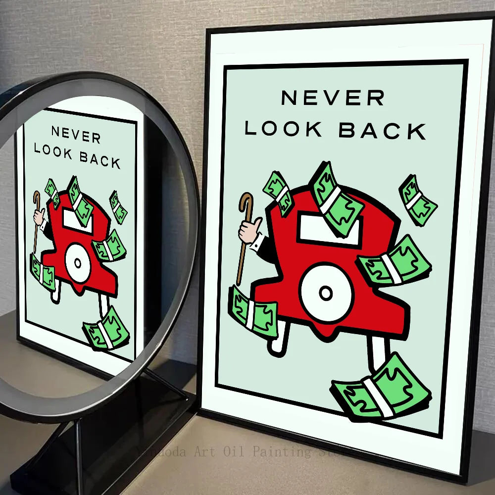 Wandposter Monopoly